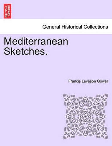 Cover image for Mediterranean Sketches.