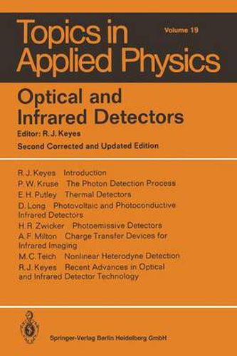 Cover image for Optical and Infrared Detectors