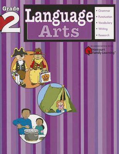 Cover image for Language Arts: Grade 2 (Flash Kids Harcourt Family Learning)