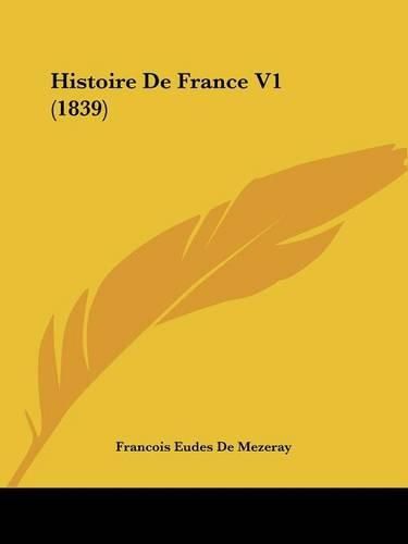 Histoire de France V1 (1839)