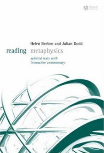 Cover image for Reading Metaphysics: Selected Texts with Interactive Commentary