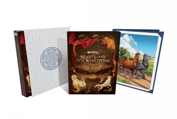 Cover image for Beasts of the Four Nations: Creatures from Avatar: The Last Airbender and The Legend of Korra (Deluxe Edition)