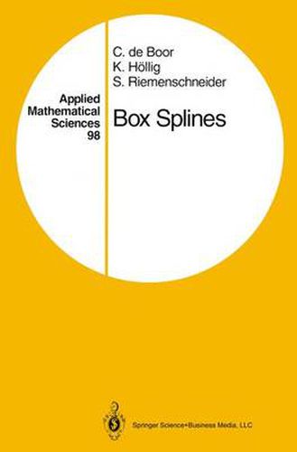 Cover image for Box Splines