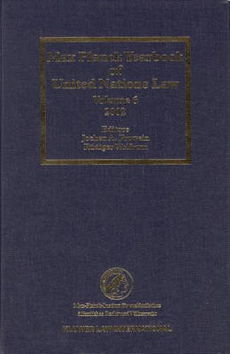 Cover image for Max Planck Yearbook of United Nations Law, Volume 6 (2002)