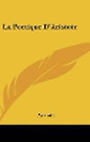 Cover image for La Poetique D'Aristote