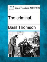 Cover image for The Criminal.