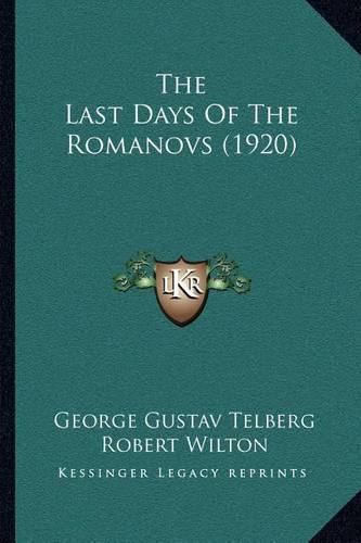 Cover image for The Last Days of the Romanovs (1920)