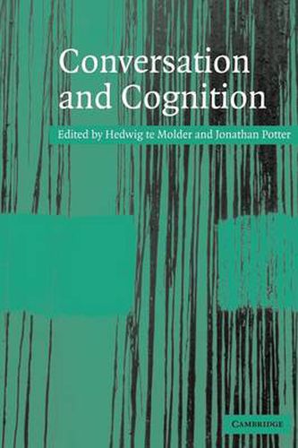 Cover image for Conversation and Cognition