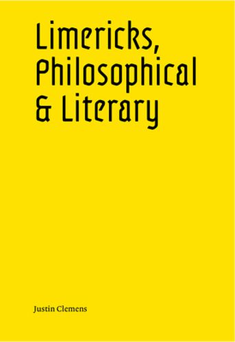 Cover image for Limericks, Philosophical and Literary