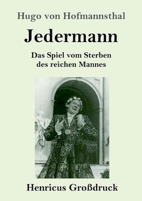 Cover image for Jedermann (Grossdruck): Das Spiel vom Sterben des reichen Mannes