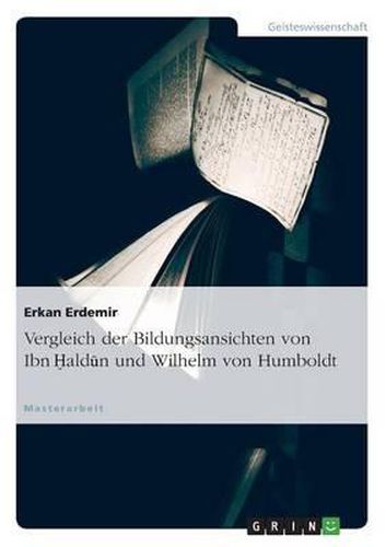 Cover image for Vergleich Der Bildungsansichten Von Ibn