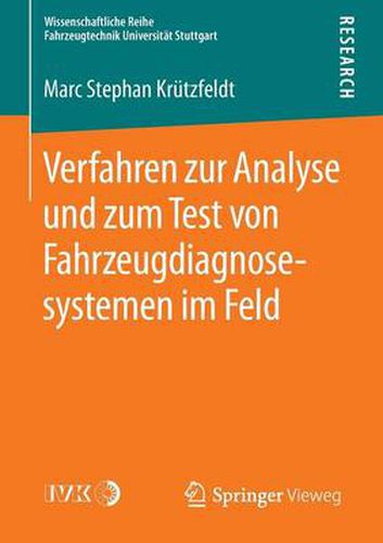 Cover image for Verfahren Zur Analyse Und Zum Test Von Fahrzeugdiagnosesystemen Im Feld