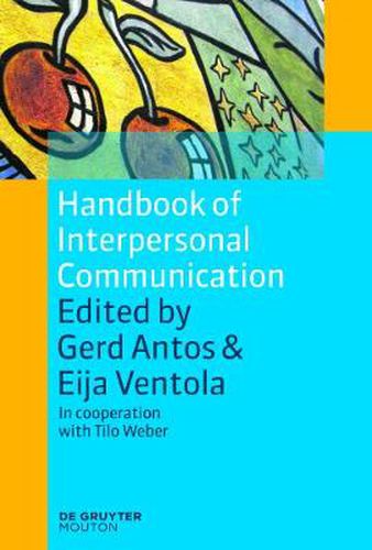 Cover image for Handbook of Interpersonal Communication