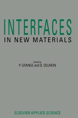 Cover image for Interfaces in New Materials