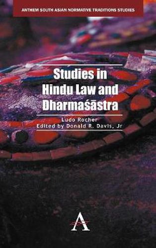 Cover image for Studies in Hindu Law and Dharmasastra