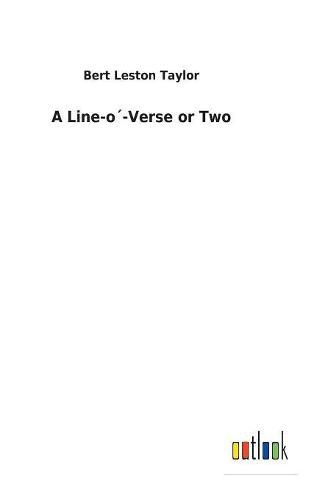 A Line-o-Verse or Two