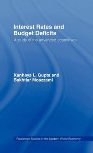 Cover image for Interest Rates and Budget Deficits: A Study of the Advanced Economies