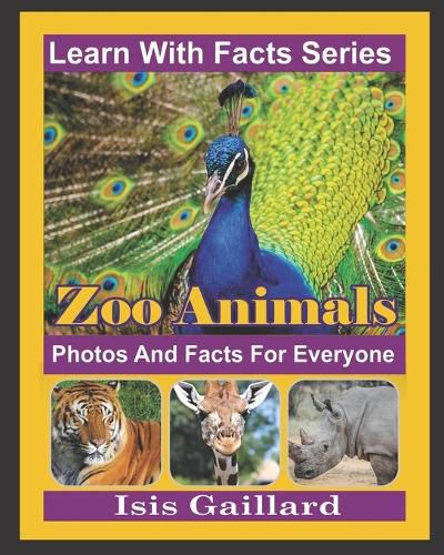 Cover image for Zoo Animals Photos and Facts for Everyone: Animals in Nature