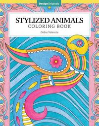 Cover image for Stylized Animals Coloring Book