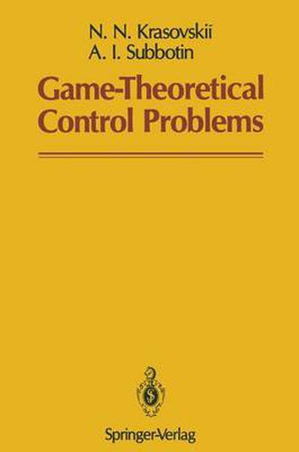 Cover image for Game-Theoretical Control Problems