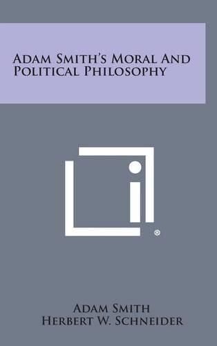 Cover image for Adam Smith's Moral and Political Philosophy