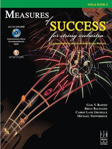 Cover image for Measures of Success for String Orchestra-Viola Book 2