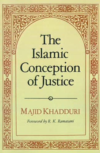 Cover image for The Islamic Conception of Justice