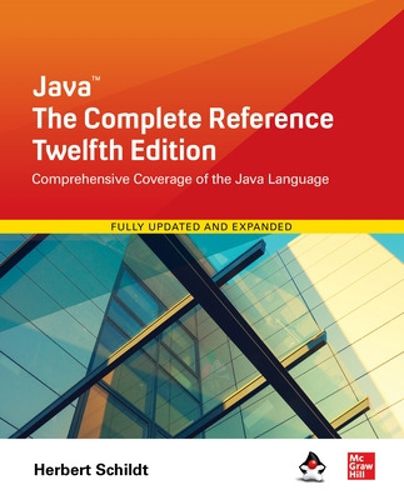 Cover image for Java: The Complete Reference, Twelfth Edition