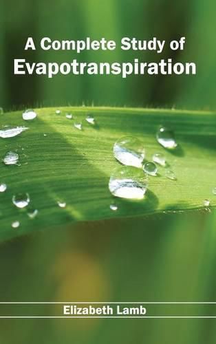 Cover image for Complete Study of Evapotranspiration