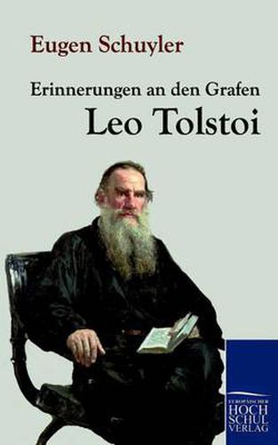 Cover image for Erinnerungen an Den Grafen Leo Tolstoi