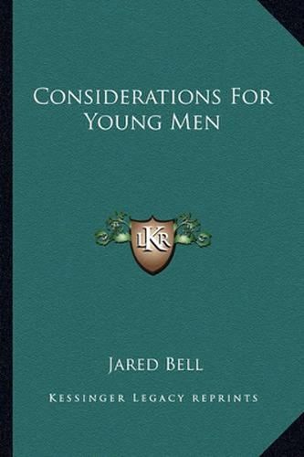 Cover image for Considerations for Young Men