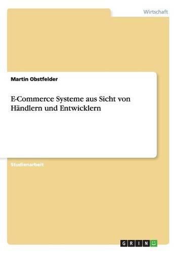 Cover image for E-Commerce Systeme aus Sicht von Handlern und Entwicklern