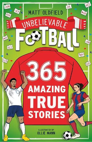 Cover image for 365 Amazing True Football Stories