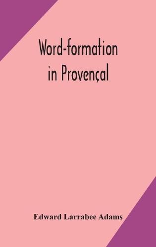 Word-formation in Provencal