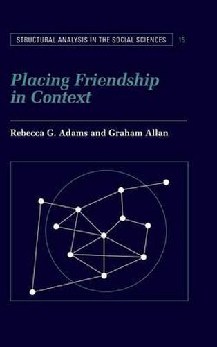 Cover image for Placing Friendship in Context