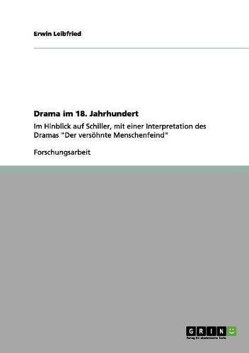 Cover image for Drama Im 18. Jahrhundert