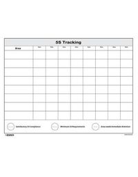 Cover image for 5S Tracking Sheet