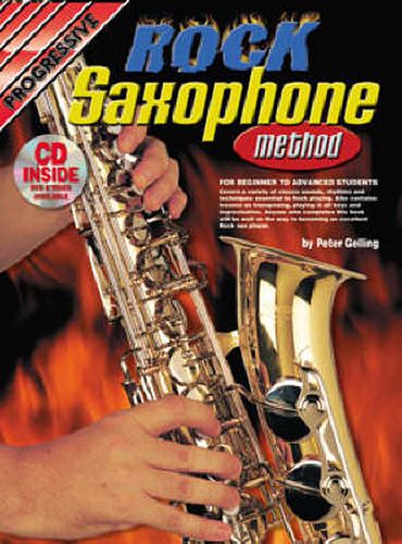 Cover image for Progressive Rock Saxophone Method