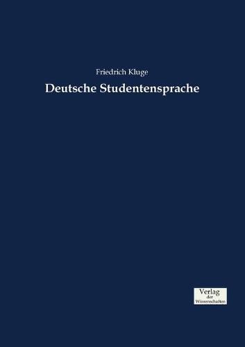 Cover image for Deutsche Studentensprache