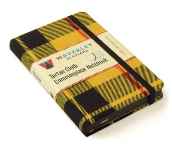 Cover image for Waverley (M): MacLeod of Lewis Tartan Cloth Commonplace Pocket Notebook