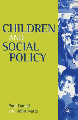 Cover image for Children and Social Policy