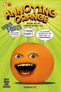 Cover image for Annoying Orange Graphic Novels Boxed Set: Vol. #1-3