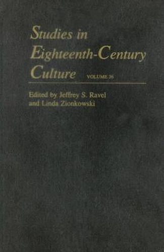 Cover image for Studies in Eighteenth-century Culture