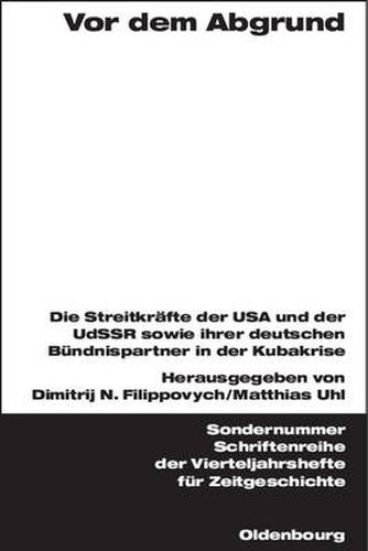 Cover image for Vor dem Abgrund
