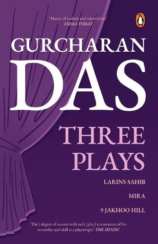 Cover image for Three Plays: Larins Sahib; Mira; 9 Jakhoo Hill