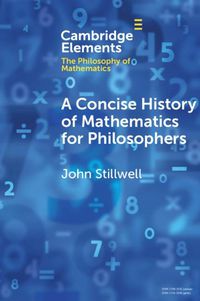 Cover image for A Concise History of Mathematics for Philosophers .