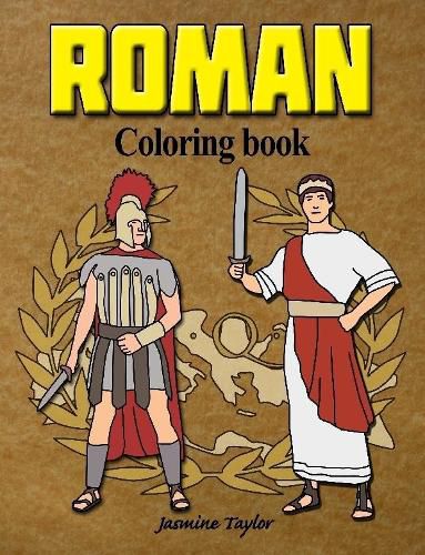 Cover image for Roman Coloring Book