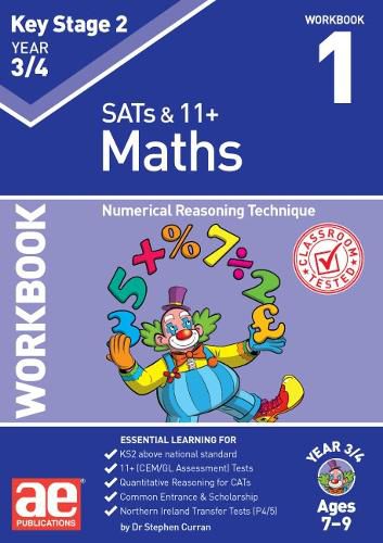 Cover image for KS2 Maths Year 3/4 Workbook 1: Numerical Reasoning Technique