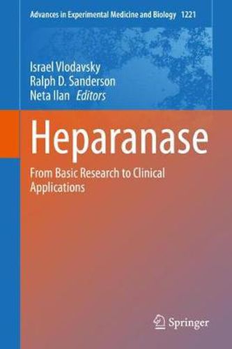 Cover image for Heparanase: From Basic Research to Clinical Applications