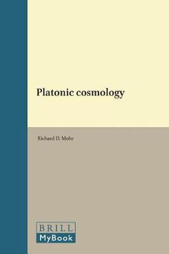 Cover image for Platonic cosmology